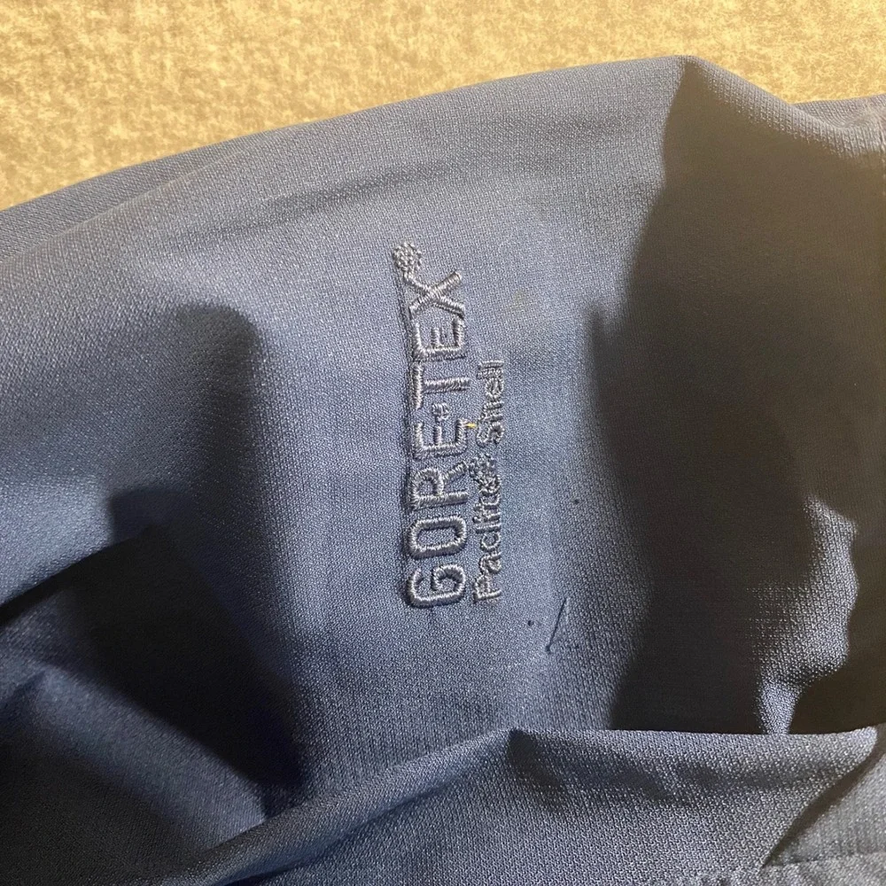 The North Face Mens Blue Gore-Tex Paclite Shell Hooded Jacket XL